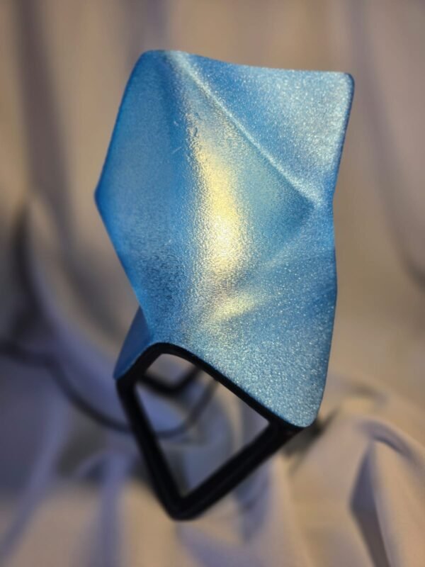 Lampara de mesa Origami petit azul