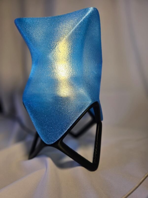 Lampara de mesa Origami petit azul